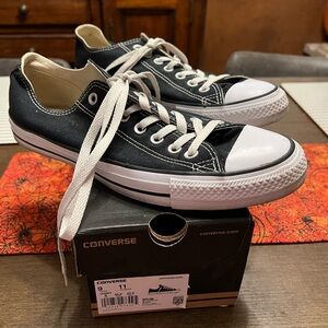 Converse Black All Star Sneakers